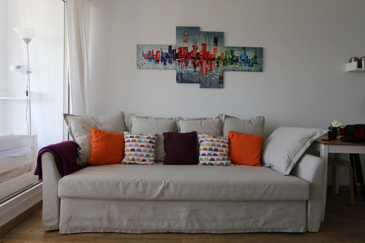 Hendaye Beach Studio, front de mer avec parking privé Extérieur photo